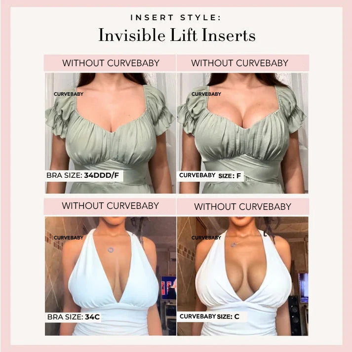 Double-Sided Adhesive Invisible Lift Inserts