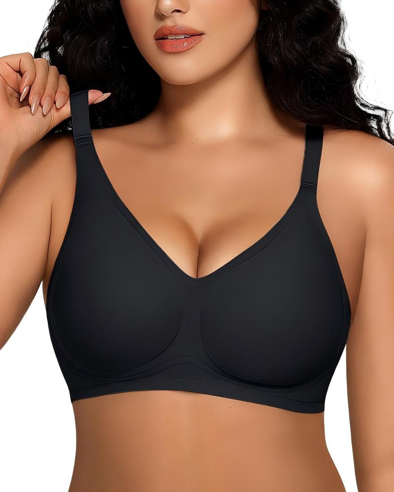 Seamless Soft Comfort Jelly Strip Wireless Bra