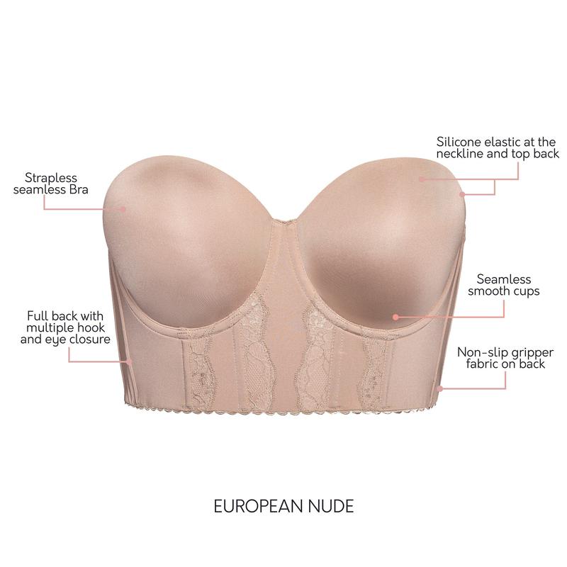 The Low Back Strapless Bra