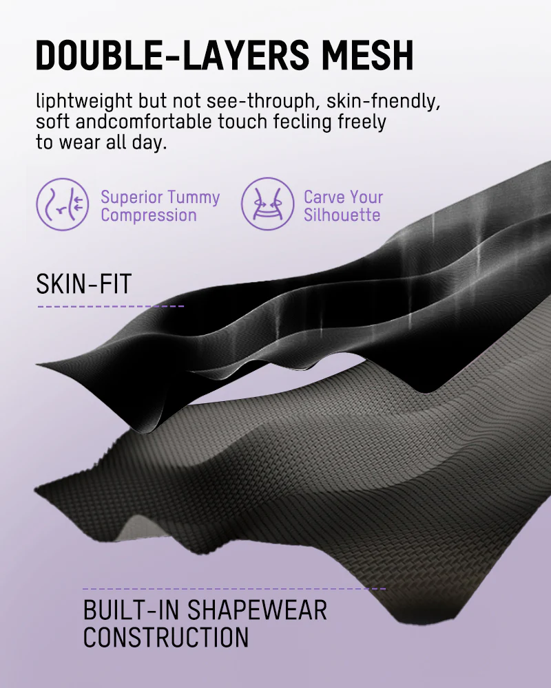 Tummy Control Butt Lifter Shaper with Zipper Crotch Fajas Colombianas