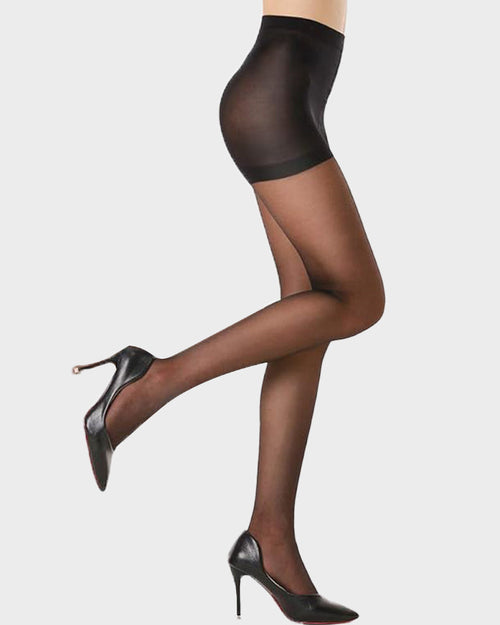 40D Run-Resistant Sheer Tights