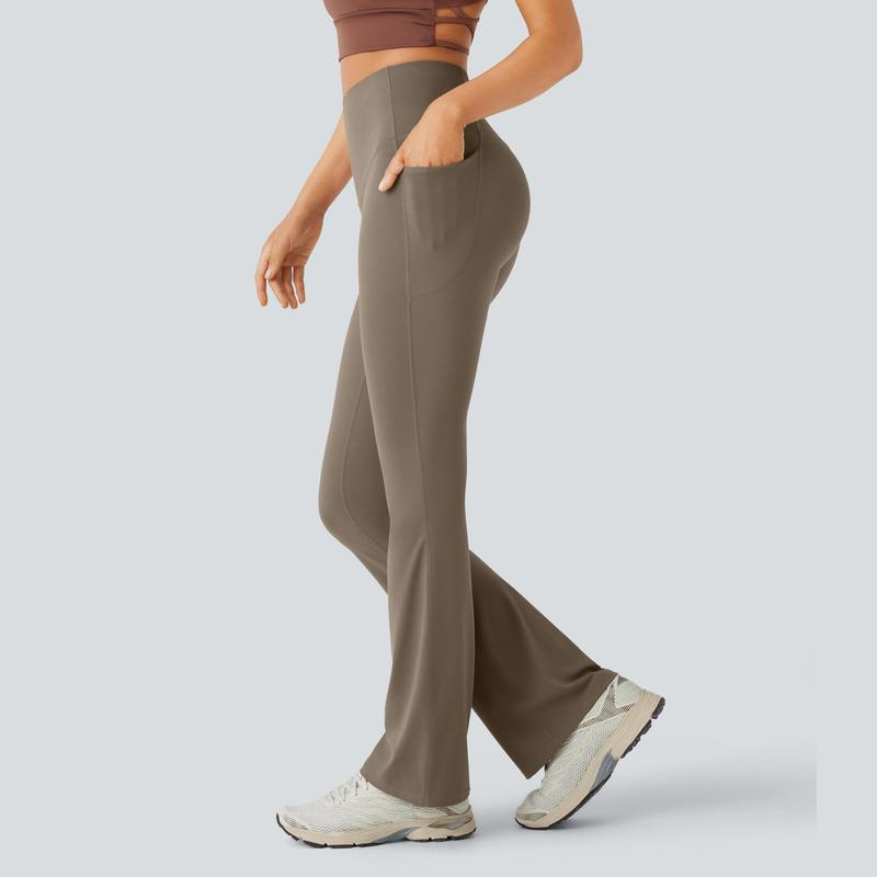 Ultra Sculpt High Waisted Tummy Control Flare Leggings