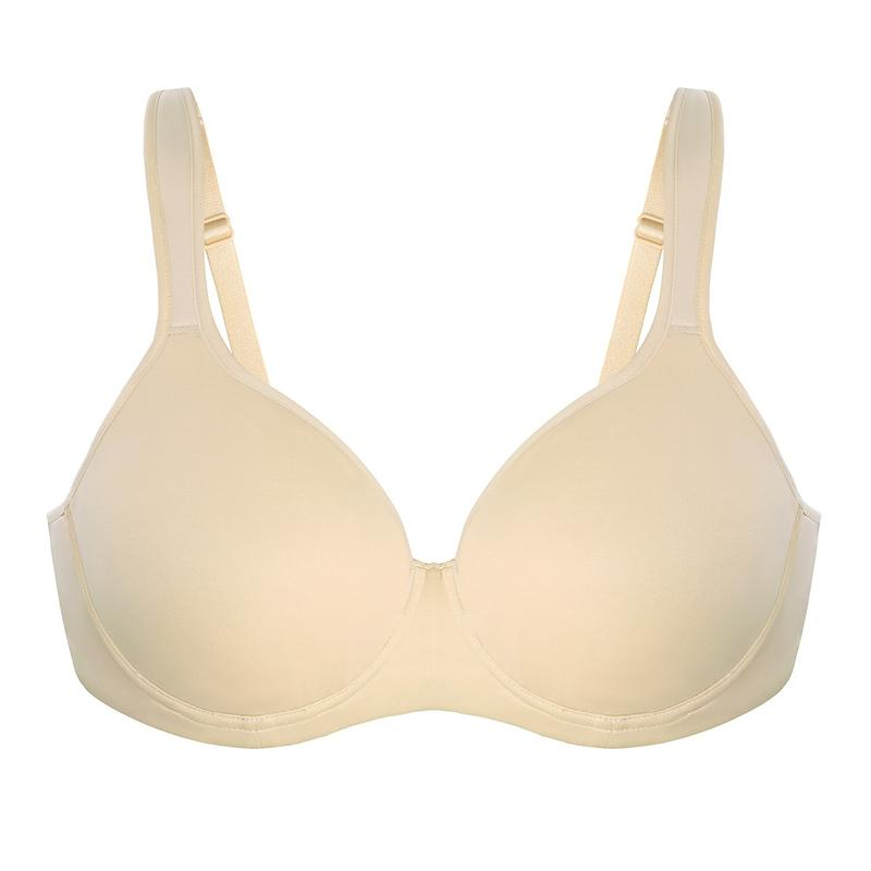 Soft Plus Size Full Coverage Unlined Minimizer Bra