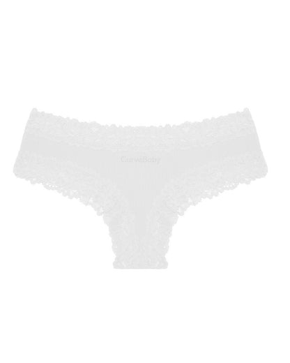Cotton Lace Low Rise Brazilian Bikini(6-pack)