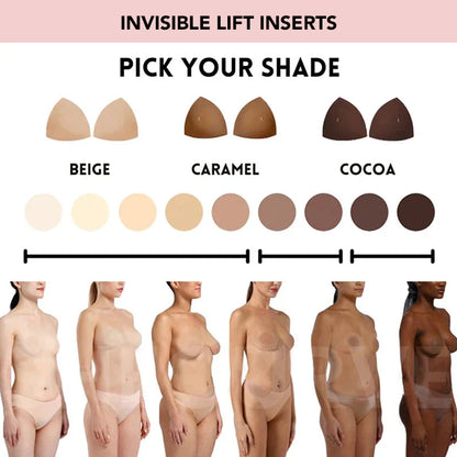 Double-Sided Adhesive Invisible Lift Inserts