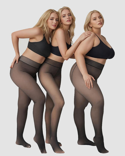 Translucent Fleece Lined Tights 2.0