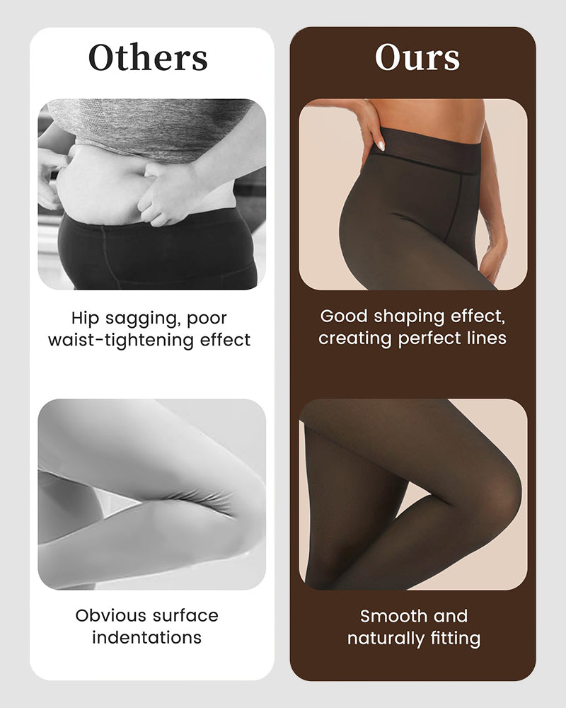 Ultra-Warm Fleece Lined Thermal Tights