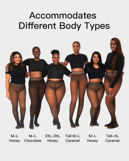 Ultra-Warm Fleece Lined Thermal Tights