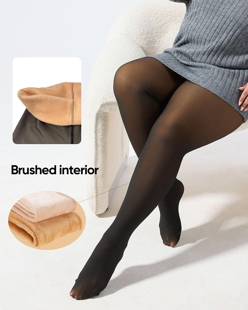 Translucent Fleece Lined Tights 2.0