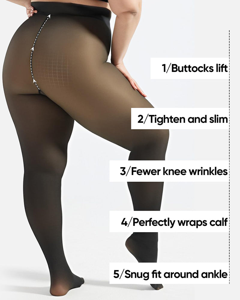 Translucent Fleece Lined Tights 2.0
