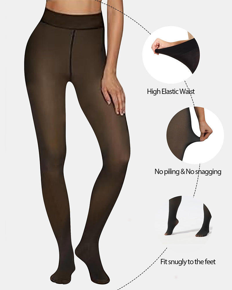 Translucent Fleece Lined Tights 2.0