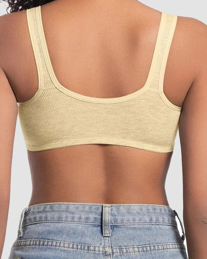 Easy-On Front Closure Wireless Support Bra