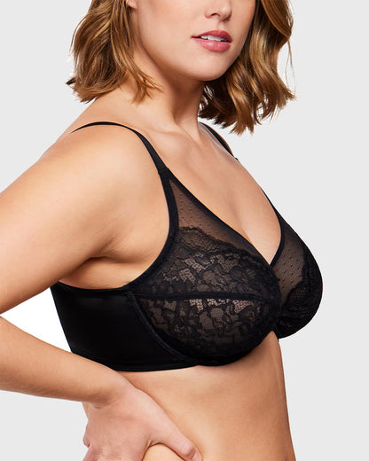 Full Coverage Lace Minimizer Bra