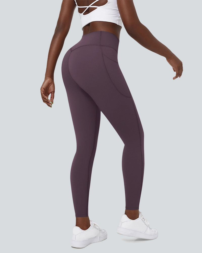 High Waisted Tummy Control Shaping Training Leggings (2 Pack)
