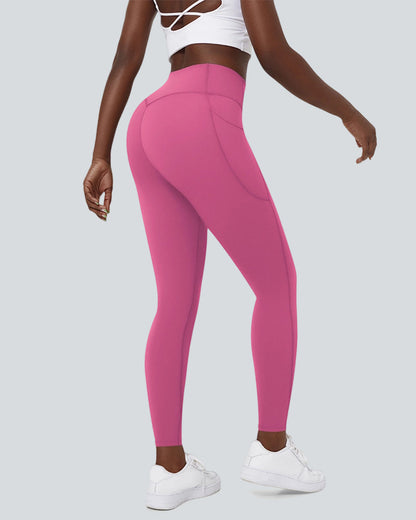 High Waisted Tummy Control Shaping Training Leggings (2 Pack)