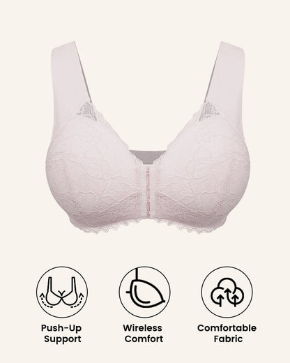 Front Closure '5D' Shaping Wireless Bra