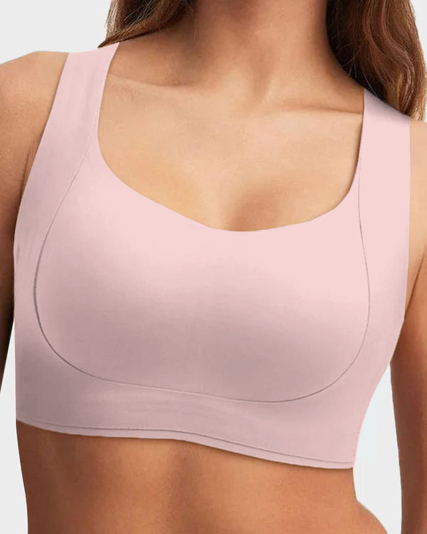 Full Support Wireless Push-Up Minimizer Bra
