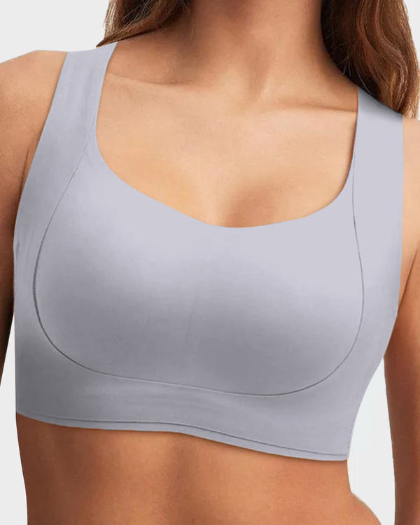 Full Support Wireless Push-Up Minimizer Bra