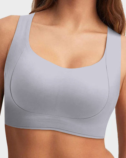 Full Support Wireless Push-Up Minimizer Bra