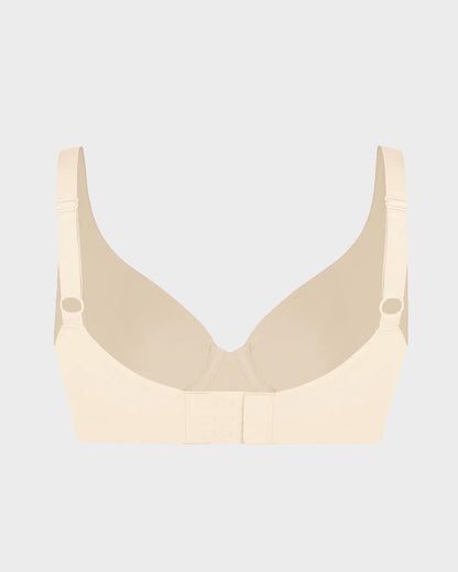 Underwire Adjustable Deep V-neck Bra