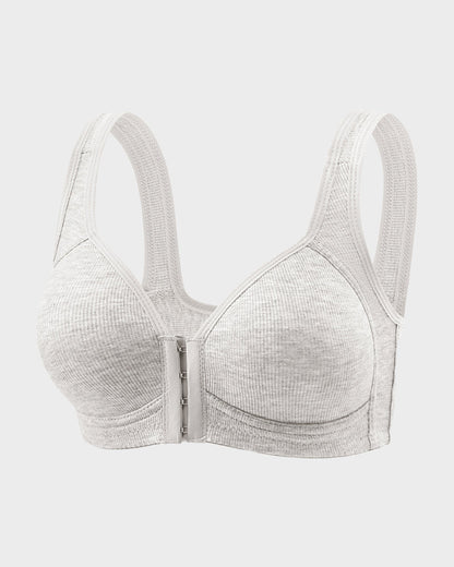 Easy-On Front Closure Wireless Support Bra
