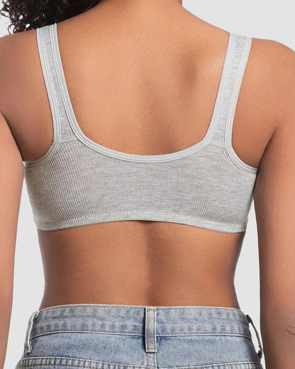 Easy-On Front Closure Wireless Support Bra