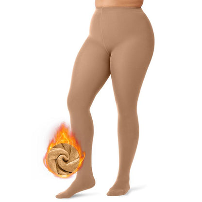 BOGO Sheer Fleece Lined Leggings – Ultra-Warm, High-Waisted Winter Tights