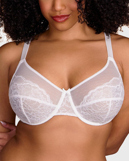 Full Coverage Lace Minimizer Bra