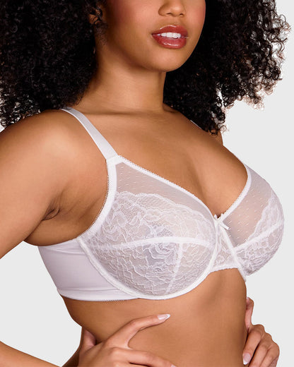 Full Coverage Lace Minimizer Bra