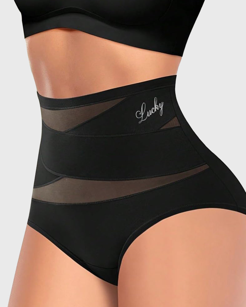 High-Waist Tummy Control Seamless Shaping Panties (4 Pack)