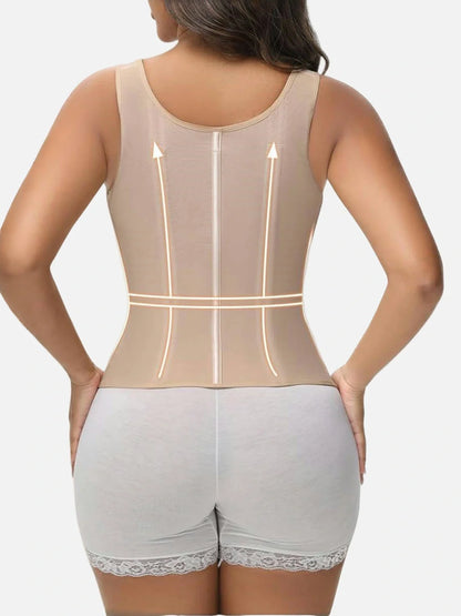 Waist Trainer Shaper Vest with Built-in Bra