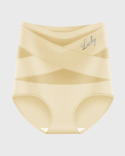 High-Waist Tummy Control Seamless Shaping Panties (4 Pack)