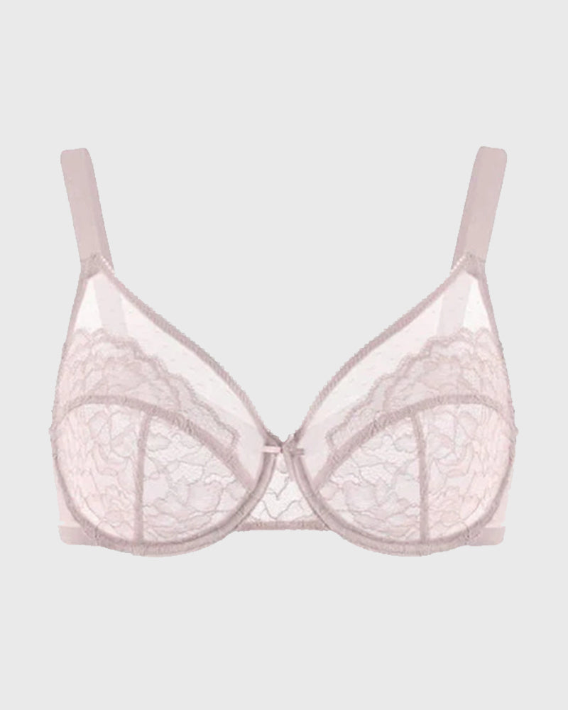 Full Coverage Lace Minimizer Bra