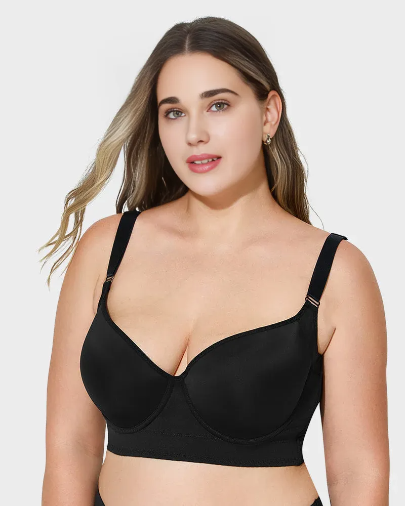 Back-Smoothing Push-Up Bra — Classic All-Day Lift & Comfort