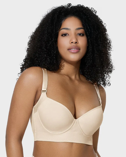 Back-Smoothing Push-Up Bra — Classic All-Day Lift & Comfort