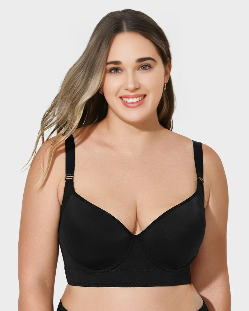 Back-Smoothing Push-Up Bra — Classic All-Day Lift & Comfort