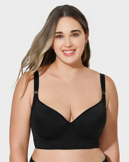Back-Smoothing Push-Up Bra — Classic All-Day Lift & Comfort