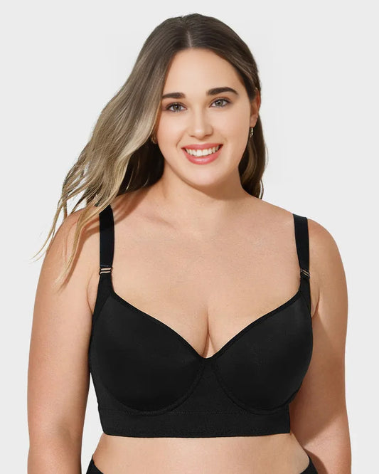 Back-Smoothing Push-Up Bra — Classic All-Day Lift & Comfort