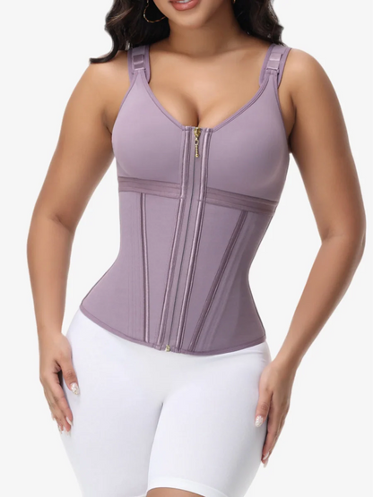 Waist Trainer Shaper Vest with Built-in Bra